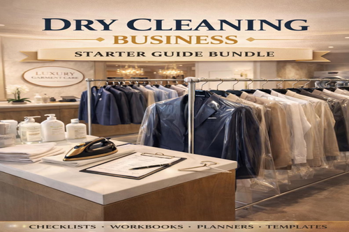Dry Cleaning Business Starter Guide Bundle Free
